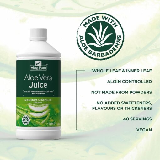 Aloe Vera Juice 500ml - Image 3