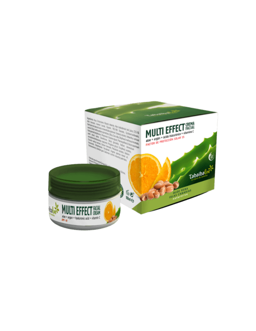 Abaibaloe Aloe Vera Multieffect Facial Cream.