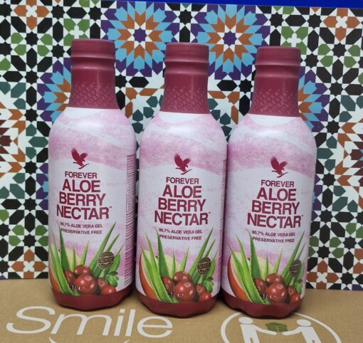 Aloe Berry drink 3 Bottles   1 liter- Forever living