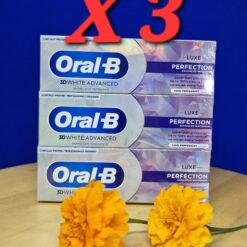 Oral-B 3D White Advanced Luxe Perfection Toothpaste 3 x 100ml Multipack