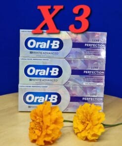 Oral-B 3D White Advanced Luxe Perfection Toothpaste 3 x 100ml Multipack