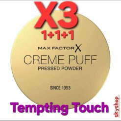 Max Factor Creme Puff Pressed Powder Compact Tempting Touch 14g x 3