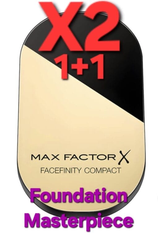 Max Factor Facefinity Compact Foundation 005... 10g  X 2