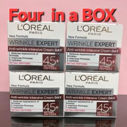 L'Oreal Paris Wrinkle Expert 45+ Retino Peptides Day Cream - X 4, 50ml Each