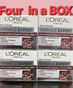 L'Oreal Paris Wrinkle Expert 45+ Retino Peptides Day Cream - X 4, 50ml Each