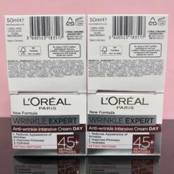L'Oreal Paris Wrinkle Expert 45+ Anti-Wrinkle Day Cream 50ml X 2