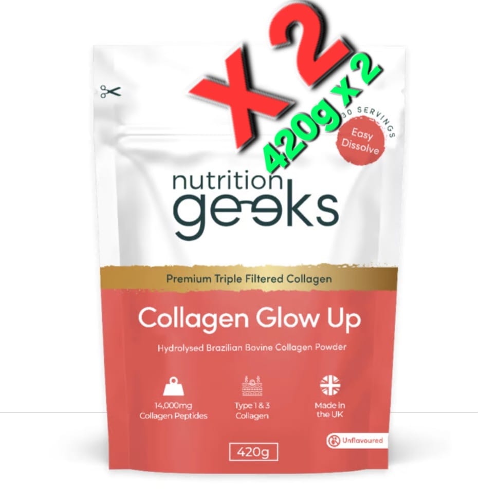 Collagen Glow Up by Nutrition geeks Collagen Glow Up by Nutrition geeks